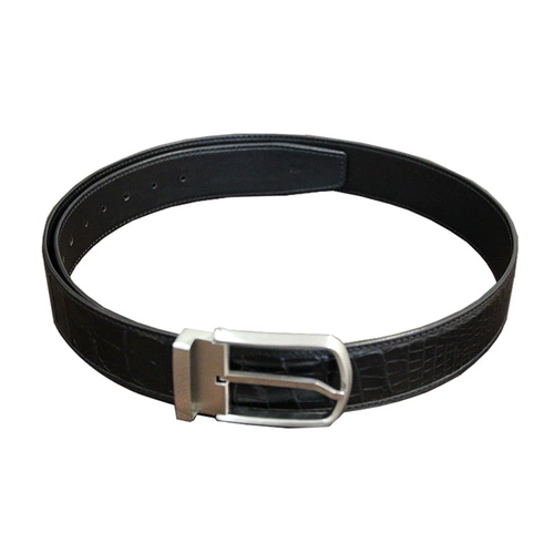 Ремень, ретро пряжка для отдыха, крокодил, из натуральной кожи, простой и элегантный дизайн, делается под заказ