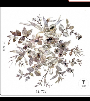 上海大盟水移画螺钿贴纸红木凳年贴画水转印红木实木家具改装神器