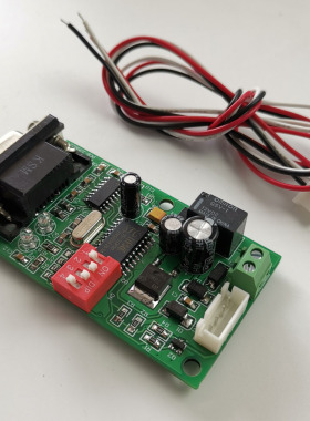 脉冲转RS232数据串口通信转接板WF-700B