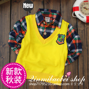 Chemise garcon à manche longue - Ref 2078317 Image 1