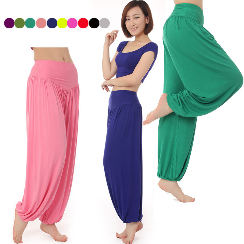 正品瑜伽服灯笼裤显瘦款广场舞