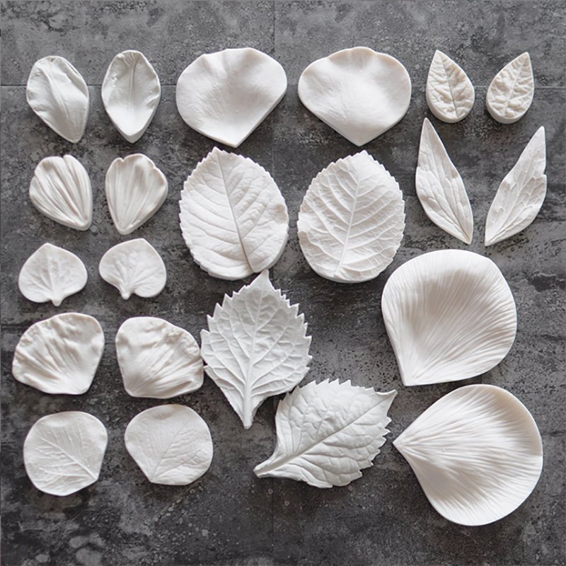 硅胶模具糖花纹路烘焙模具