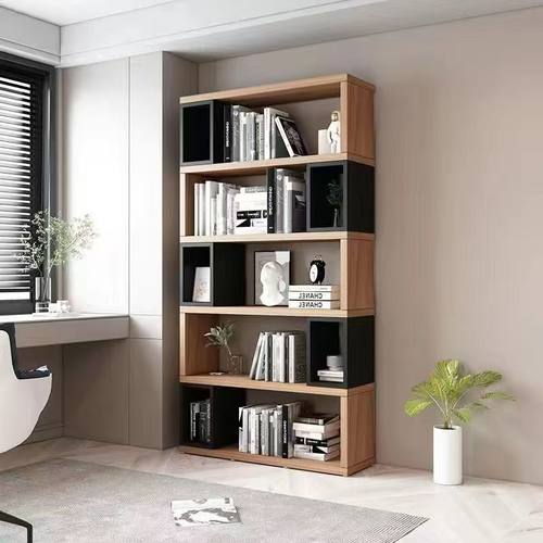 组合书柜落地书架靠墙家用儿童