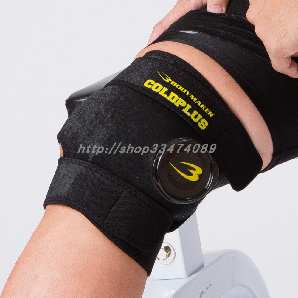 日单膝盖冷敷束带护膝冰敷袋运动健身膝盖扭伤肿胀疼痛降温绑带