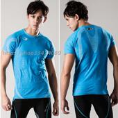 速干排汗训骑行训练T恤夏季 日单BODYMAKER 运动健身衣跑步男短袖