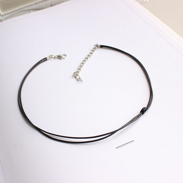 Korean Edition Necklace Simplicity Versatile fashion temperament Tie black choker A collar for a horse Neck strap have cash less than that is registered in the accounts the republic of korea Collarin the Accessories/Fashion Jewelry, Necklace  category - from Buy2taobao.com to provide professional Taobao agent buy service