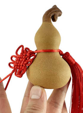 慈缘正堂紫砂门对门客厅葫芦挂件