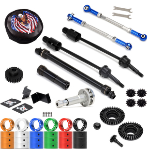 Traxxas 1/7 UDR 45钢 不锈钢 饰品加装件齿轮护甲轴套传动轴