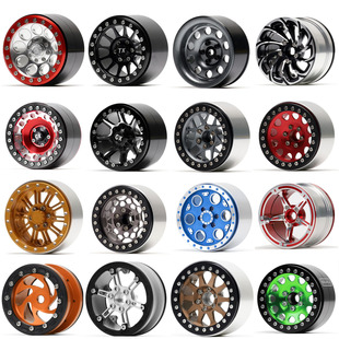 2.2寸免粘锁胎1/10攀爬金属轮毂 Wraith 幽灵 TRX4 SCX10 90046