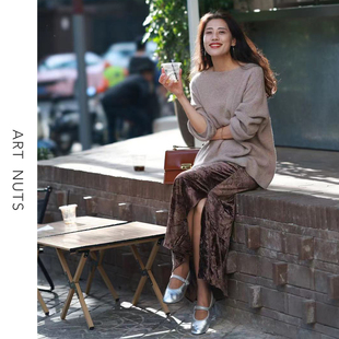 悦迷ArtNuts 自觉矜贵任我终身美丽康赛妮皇家BABY小山羊纯羊绒衫