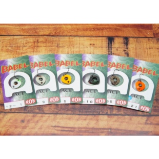 1.1克微物鳟鱼亮片空心缓沉黑坑单钩虹鳟路亚 ACE 日本ROB BABEL