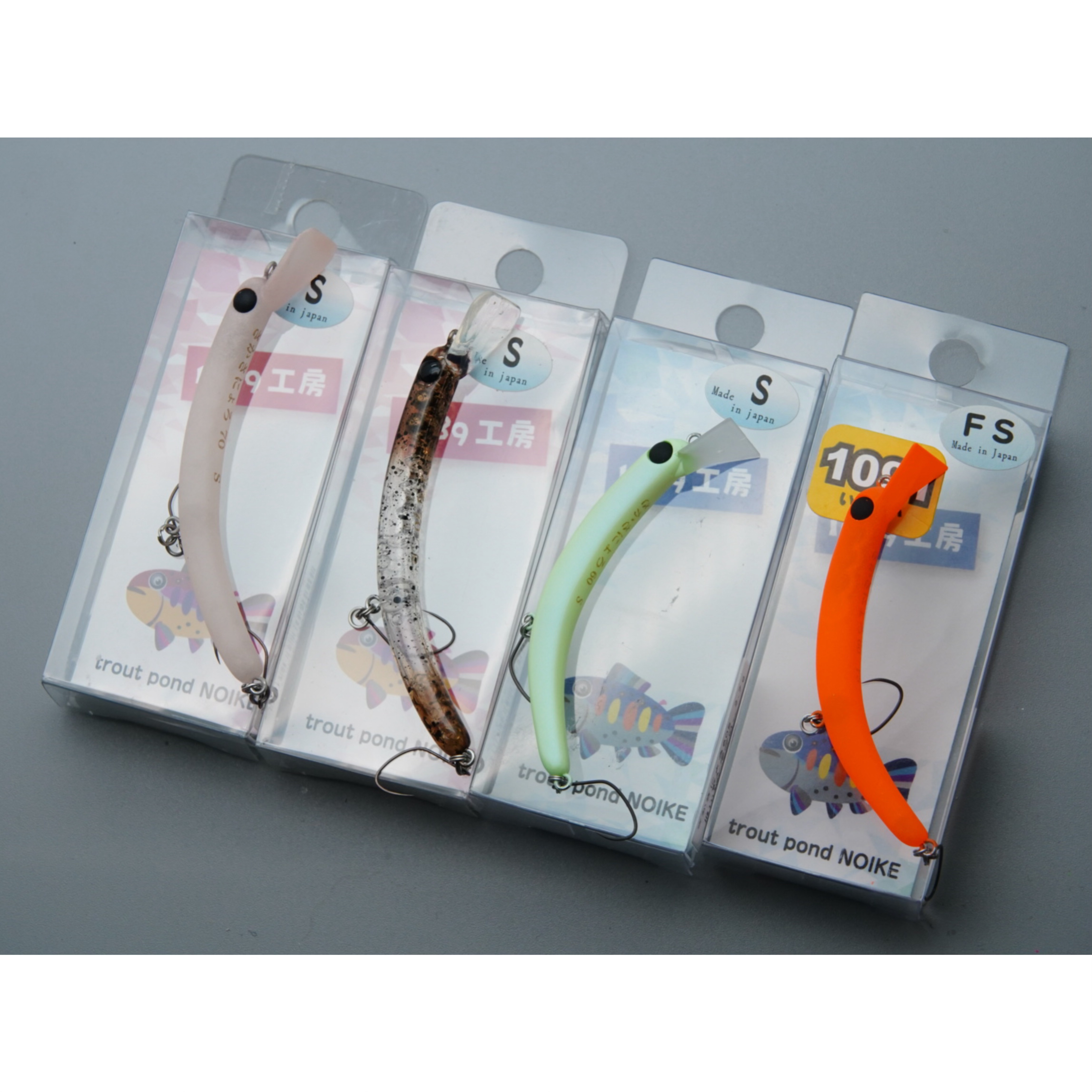 1089工坊倒舌板溪流鳟鱼路亚60XS