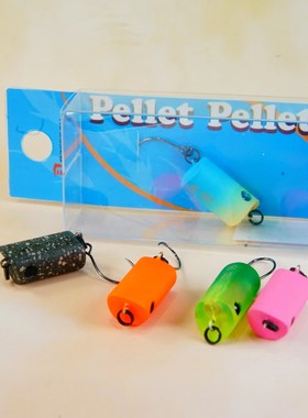 日本BASSDAY PELLET沉水颗粒鳟鱼微物管理场2厘米1.9 2.4克路亚饵