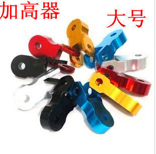 配件福喜摩托车后减震加高器鬼火电动踏板后避震增高器改装大号