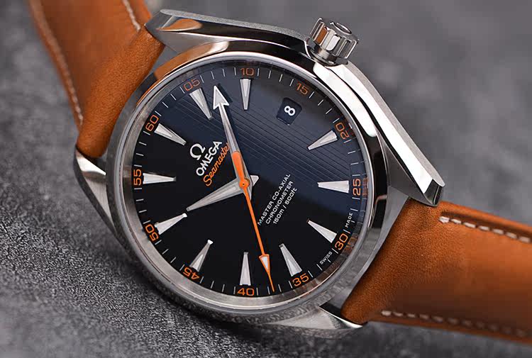 已售出【未使用品】欧米茄海马橙针AT8500自动男表231.12.42.21.01.002