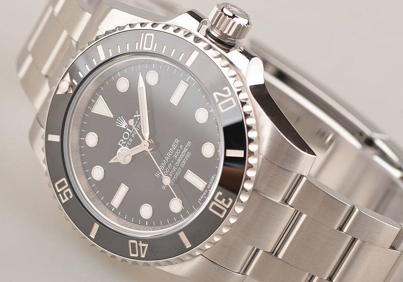 已售出【97新】劳力士潜航者无历黑水鬼114060自动机械钢带男表有卡在保