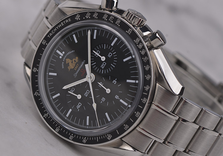 已售出【98新】欧米茄登月50周年限量1861机芯男表311.30.42.30.01.001