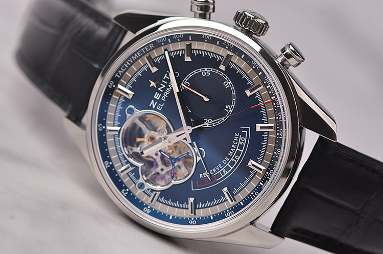 已售出【98新】真力时开心限量版动显计时自动男表03.2085.4021/51.C700