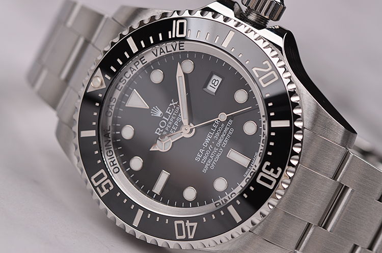 已售出【98新】劳力士DEEPSEA鬼王3900米潜水自动钢带男表116660盒证齐