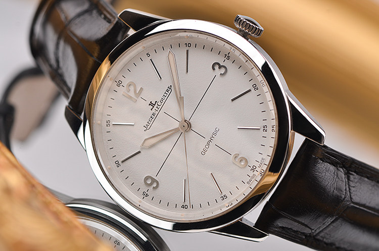 已售出【98新】积家地球物理天文台限量版自动皮带男表Q8008520保卡发票