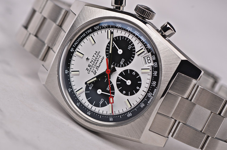 已售出【未使用品】真力时A384复刻版计时日历男表03.A384.400/21.M384