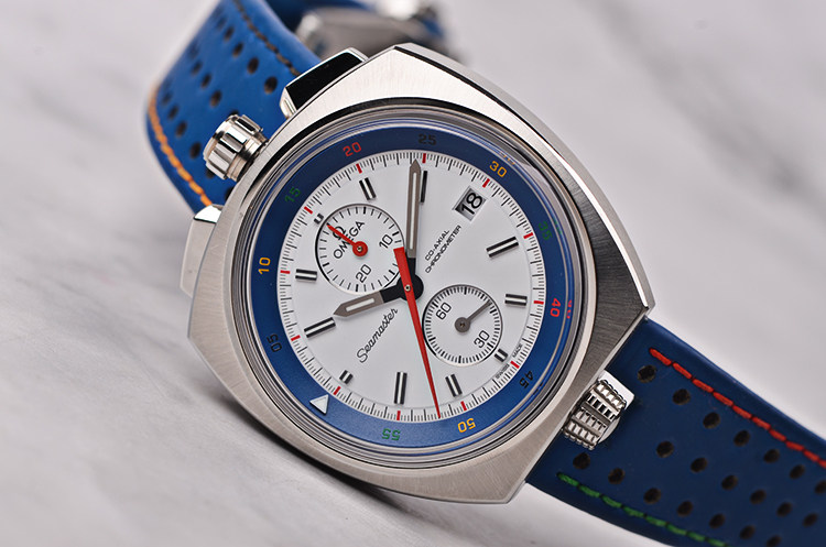 已售出【99新】欧米茄2016里约奥运会限量版男表522.12.43.50.04.001