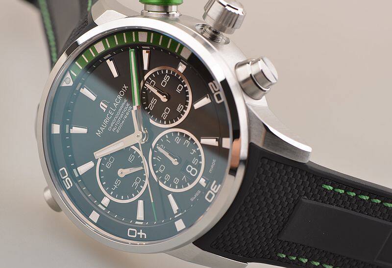 已售出【国行全新】艾美奔涛黑面计时日历胶带男表PT6018-SS001-331-1