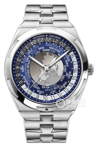 已售出【97新】江诗丹顿纵横四海世界时钢带7700V/110A-B172全套