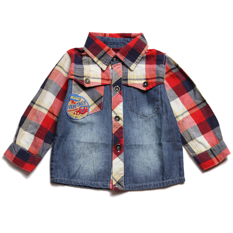 Chemise garcon à manche longue - Ref 2079198 Image 1