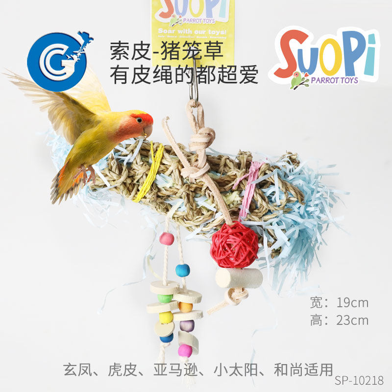 索皮鹦鹉玩具猪笼草啃咬觅食小型鹦鹉天然材料  CG,宠物/宠物食品及用品,鸟玩具,淘宝优惠券,粉丝福利购,淘宝优惠卷