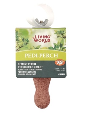 哈根Living World鹦鹉玄凤牡丹护足磨爪站棍 XS 12 x 2.5cmCG