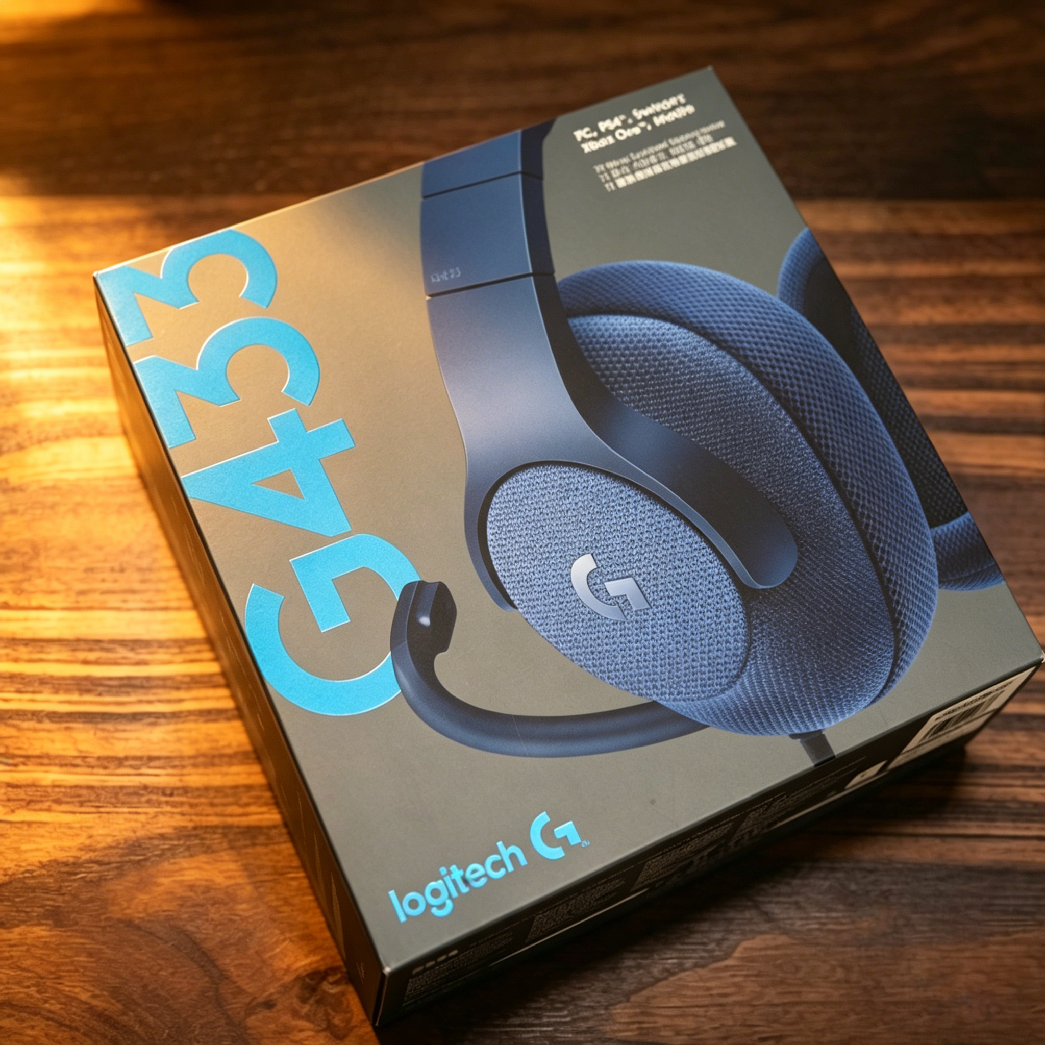 Logitech/罗技 G433 头戴式有线DTS7.1环绕声吃鸡CF电竞游戏耳机