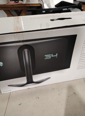AW3423DWF外星人34英寸曲面显示器QD-OLED准4K带鱼屏 电竞屏