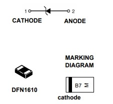 LTVS16H5.0T5G 单项TVS 5V截止 100A峰值脉冲 瞬态抑制二极管 LRC