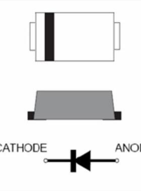 LMBR140FT1G LRC肖特基二极管 贴片 SOD123-FL 丝印14 原装正品1A