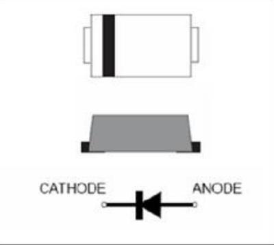 LMBR160ET1G SOD-323HE 丝印16 60V 1A 肖特基二极管 LRC原装电子