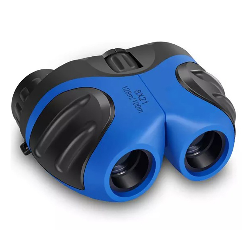 工厂便携保罗望远镜儿童迷你双筒望远镜8x21高清edc口袋镜