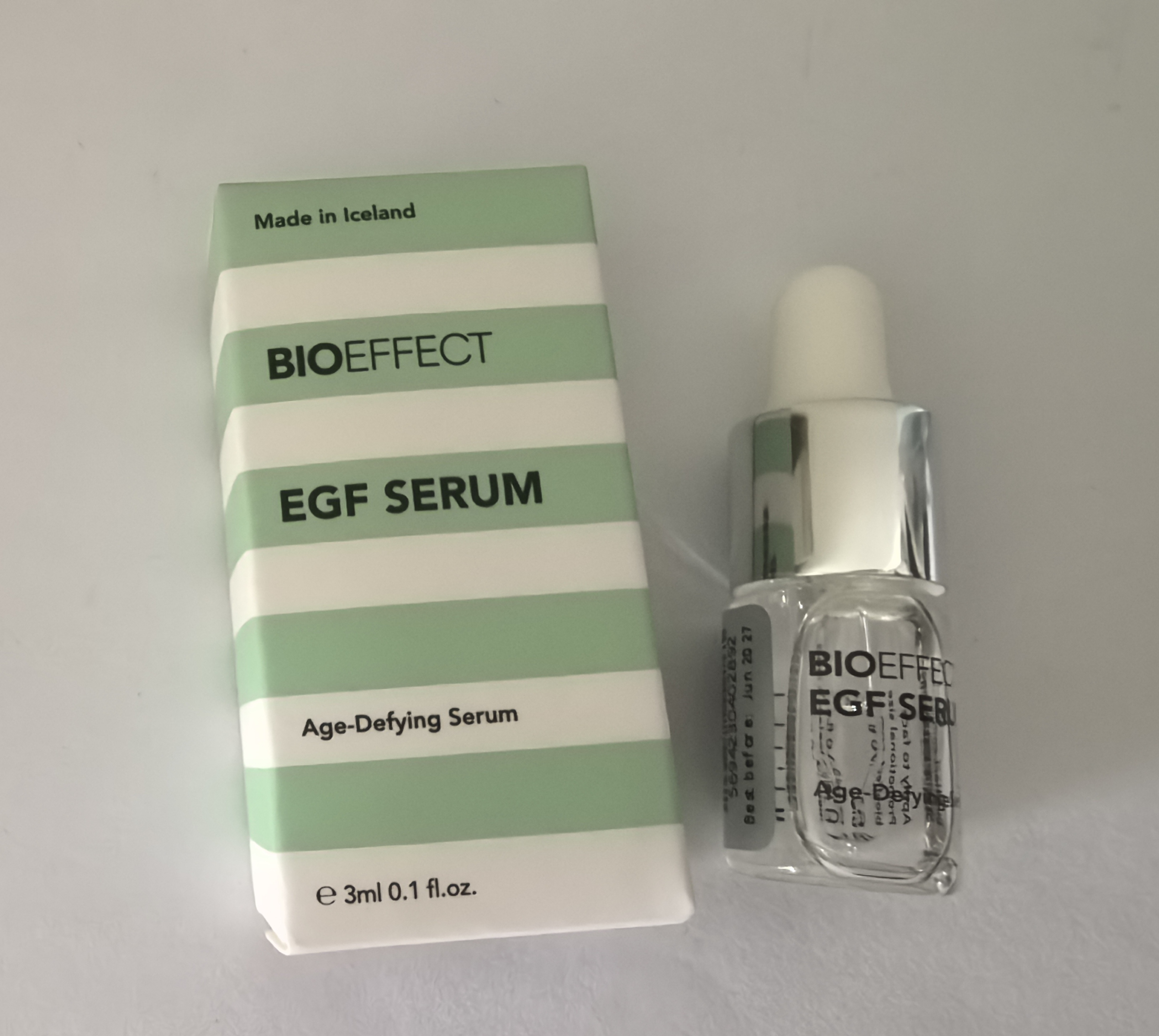BIOEFFECT蓓欧菲冰岛EOF修护益肌保湿透亮细腻淡纹紧致精华3ml