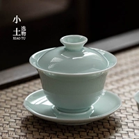 Xioatu утиная яйцо зеленая глазурь Celadon Bow
