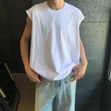 TW7287P18重磅美式背心无袖t恤男款夏季纯棉休闲运动训练打底内搭，男装背心/马甲，星座510A-1