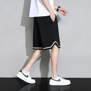 DK6966P35黑地板 华棉短裤篮球大码宽松户外时尚休闲夏季短裤男图片