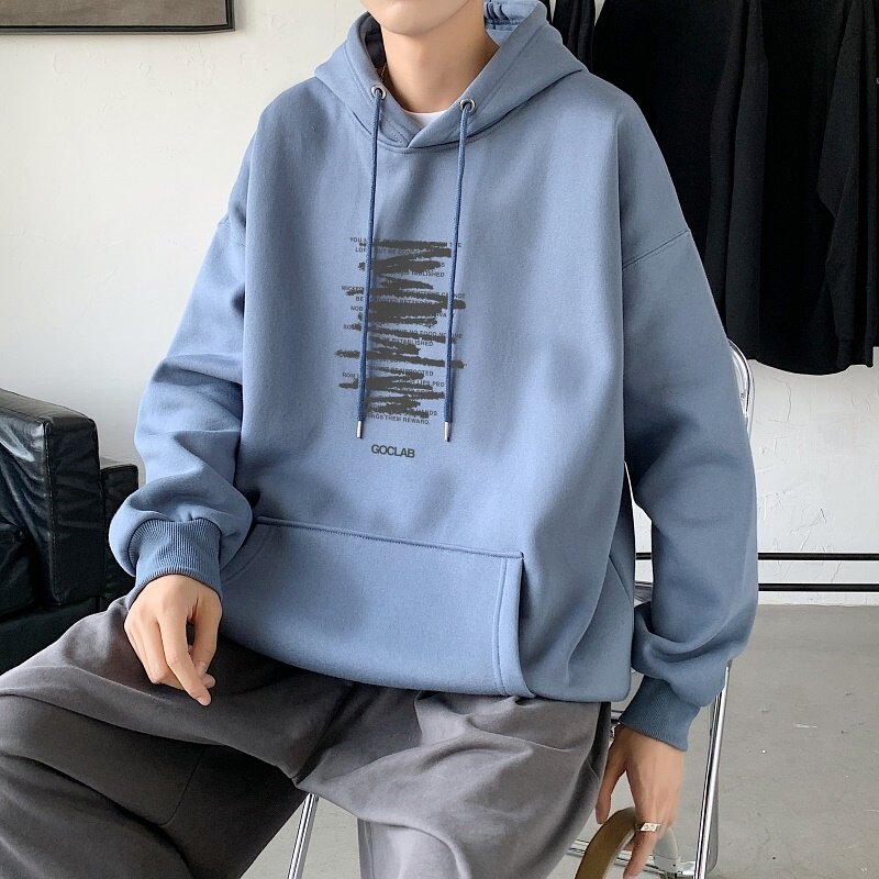 LD5672P38男女2023秋季新款男装时尚oversize长袖上衣男士潮卫衣,男装卫衣,星座510A-1