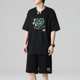 TZ3503男士短袖t恤男夏季薄款潮牌短裤休闲运动套装轻奢时尚感，男装休闲套装，星座510A-1