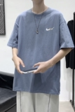 2021港风夏季宽松男女情侣短袖T恤XZ1102-1-T1675-P25，男装T恤，星座510A-1