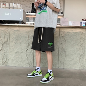 DD3528百搭沙滩篮球大码宽松户外时尚休闲夏季短裤男六分短裤图片