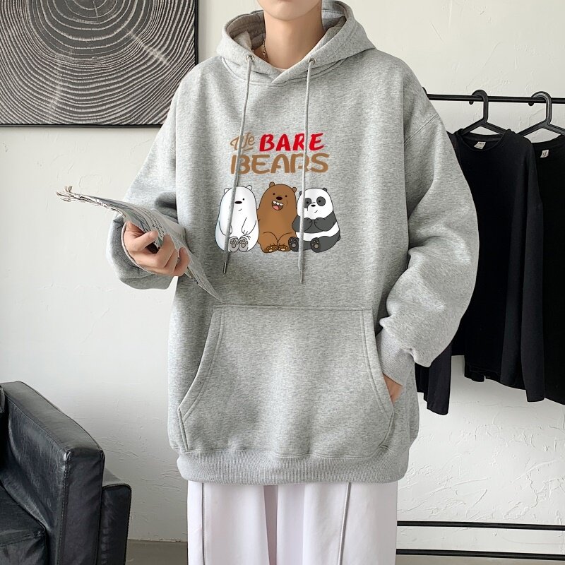 L2832P48港风新款卫衣男装宽松港风日系外套连帽衣服宽松卫衣,男装卫衣,星座510A-1