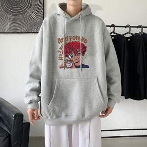 LD5675P38男潮ins春秋季男生衣服美式重磅卫衣男oversize小众高街图片