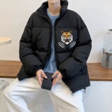 MY2928P105冬季新款学生潮牌帅气面包服港风情侣棉袄加厚冬天外套，男装棉衣，星座510A-1