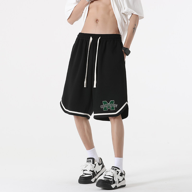 DK6966P35无影墙华棉短裤篮球大码宽松户外时尚休闲夏季短裤男,男装休闲裤,星座510A-1
