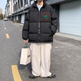 MY2936P105冬新款学生潮牌帅气面包服港风情侣棉袄加厚立领外套，男装棉衣，星座510A-1